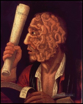  Giuseppe Works - portrait of adam 1578 Giuseppe Arcimboldo